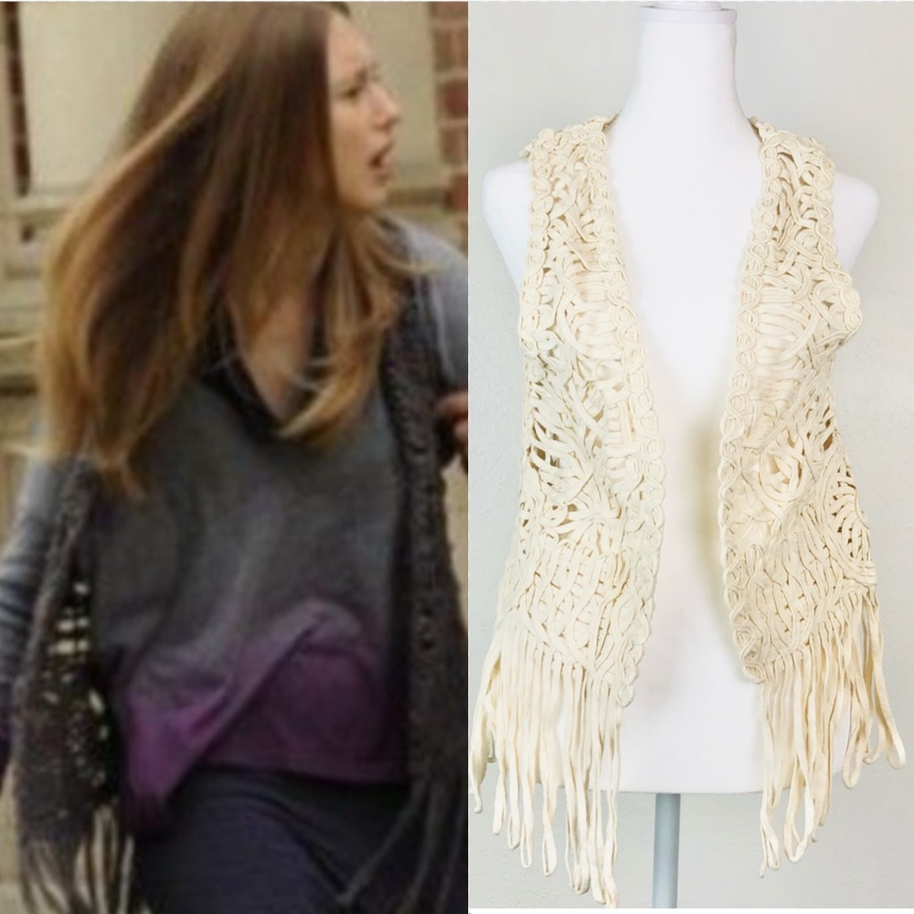 ASO Violet Harmon AHS American Horror Story Macrame Vest ALT Color